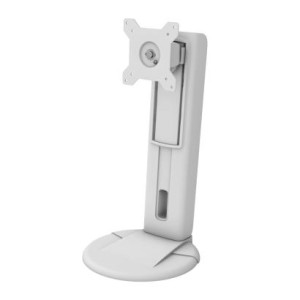 ARES-2421R-HA74100 TableStand,White,≦27",2~8kg,100x100 75x75mm