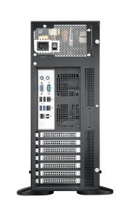 HPC-7000-12ZB HPC-7000 Tower EATX Chassis w/1200W SPS