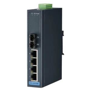 EKI-2525MI-BE, 4TX RJ45 + 1FX SC Wielomodowy, Niezarządzalny Switch Fast Ethernet, Advantech