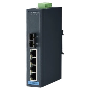 EKI-2525SI-AE, 4TX RJ45 + 1FX SC Jednomodowy, Niezarządzalny Switch Fast Ethernet, Advantech