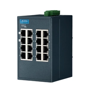 EKI-5526I-MB-AE, 16-port FastEthernet, Przemysłowy Ethernet Switch z Modbus TCP/IP (szerszy zakres temperatur), Advantech