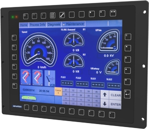 ITA-8120-S01A1 EN 50155 12.1" Fanless Railway Touch Panel PC with Intel Atom® x7-E3950 Processor