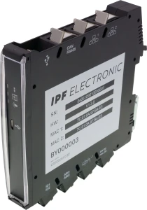 BY000003 IoT gateway, master module, 18x128x121mm, RS485, CAN, 2x DI/DO, 2x 0-10V / 4-20mA, 1x relay, USB, terminal, IP20