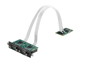 MOS-1120Y-0202E Izolowany RS-232, 2-portowy, DB9, PCIe I/F