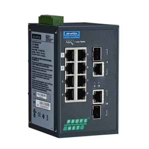 EKI-5629CI-PN-AE 8FE+2G Ind. Switch with PROFINET, W/T.