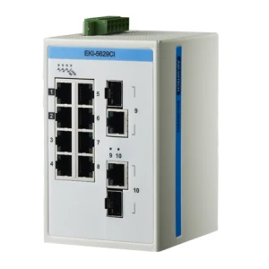 EKI-5629CI-AE ProView,8+2G Combo Gigabit Ind. Switch,-40~75℃