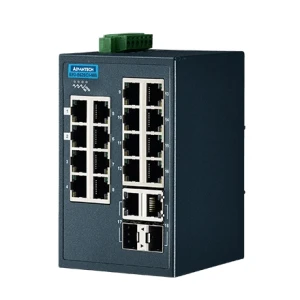 EKI-5626CI-MB-AE 16FE+2G  Ind. Switch with Modbus TCP/IP, W/T.