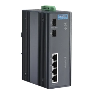 EKI-2726FHPI-AE 4+2 Giga w/4 802.3at PoE Industrial Switch