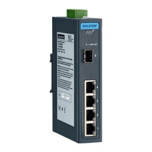 EKI-2725F-AE 4 GE + 1 SFP Ind. Unmanaged Switch