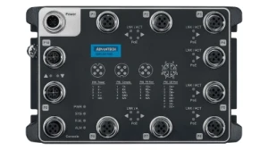 EKI-9510E-2GMPST-B  M12 8FE PoE + 2GE Managed SW w/ignition, 9~36VDC