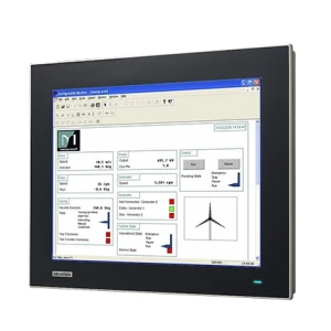 FPM-7151T-R3AE 15" XGA Ind Monitor w/Resistive TS (VGA/DP)