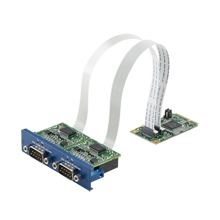 PCM-24D2R4-BE Isolated RS-422/485, DB9 x 2, (USB type)