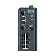 EKI-7710E-2C-BE 8FE + 2G Combo Managed switch