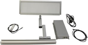 AO000460, LED-Workplace light,Komplettsystem1,IP20, 48V DC,48W,60°,Zimna i ciepła biel regulowana, IPF ELECTRONIC