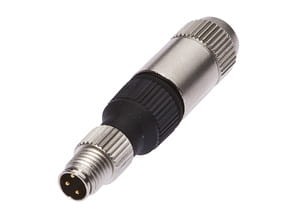 VK003D78, cfromle plug M8,cfromle 4-5,1round, straight,quick connection,3pins, IPF ELECTRONIC