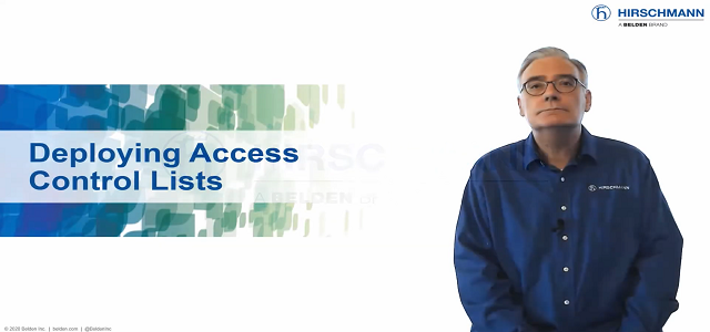 BEZPIECZEŃSTWO SIECI Z SYSTEMEM HiOS - CZĘŚĆ 5. WDRAŻANIE LIST KONTROLI DOSTĘPU